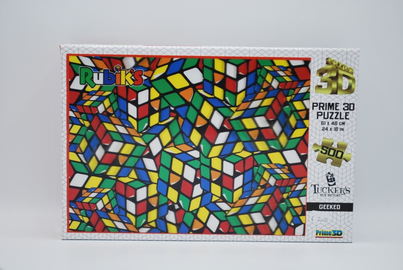 Artisan (Merelbeke) - 3D image puzzel Rubiks 500st