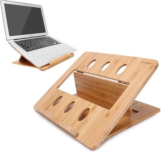 Laptopstandaard - Bamboe