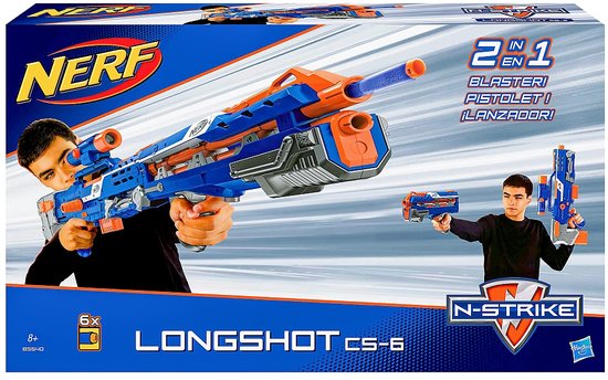 NERF N-Strike Longshot CS-6 Blaster
